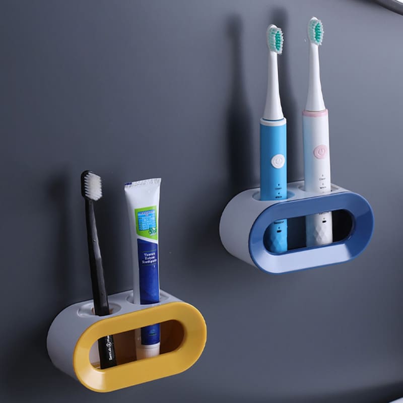 Porta Escova de Dente e Pasta Parede Organizador Casa & Coza