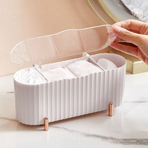 Porta Esponja de Maquiagem e Algodão Decorativo de Luxo Casa & Coza