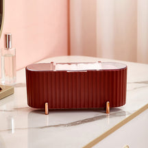 Porta Esponja de Maquiagem e Algodão Decorativo de Luxo Casa & Coza