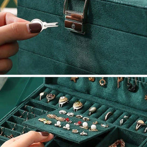 Porta Joias e Organizador de Joias Premium Casa & Coza