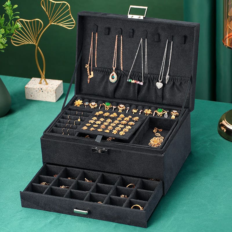 Porta Joias e Organizador de Joias Premium Casa & Coza