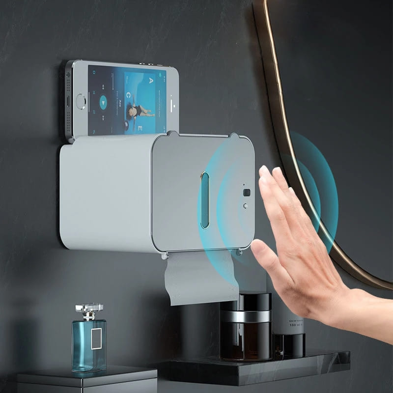Porta Papel Higiênico Automático por Indução Casa & Coza