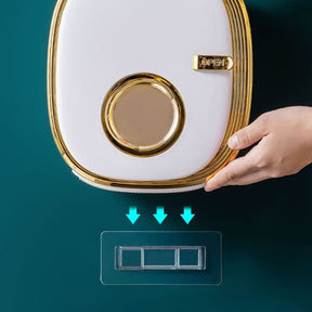Porta Papel Higiênico de Parede Suporte Papel Higiênico Casa & Coza
