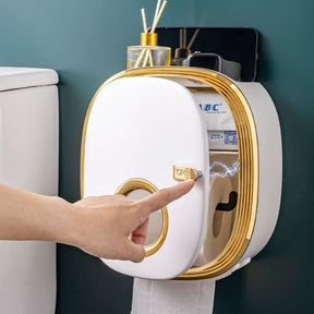 Porta Papel Higiênico de Parede Suporte Papel Higiênico Casa & Coza