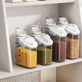 Kit Pote Premium Hermético Copo Medidor - Casa e Coza