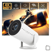 Projetor Portátil 4K 1080p Cinema em Casa Ultra HD Casa & Coza