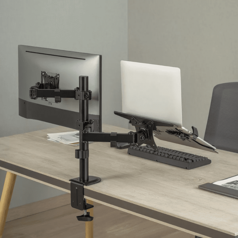 Suporte Monitor e Notebook Articulado para Mesa Casa & Coza