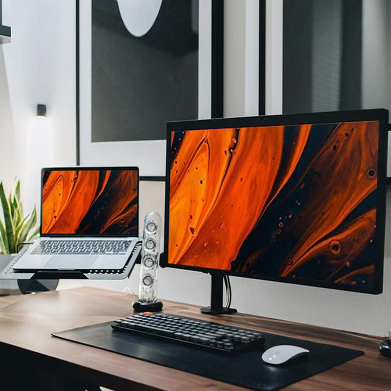 Suporte Monitor e Notebook Articulado para Mesa Casa & Coza