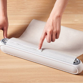 Suporte Papel Filme Cortador Papel Plástico Papel Alumínio Casa & Coza