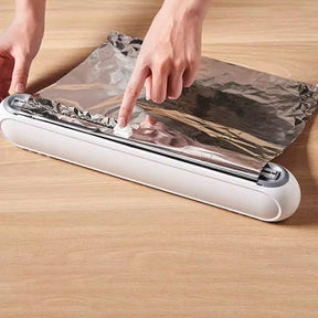 Suporte Papel Filme Cortador Papel Plástico Papel Alumínio Casa & Coza