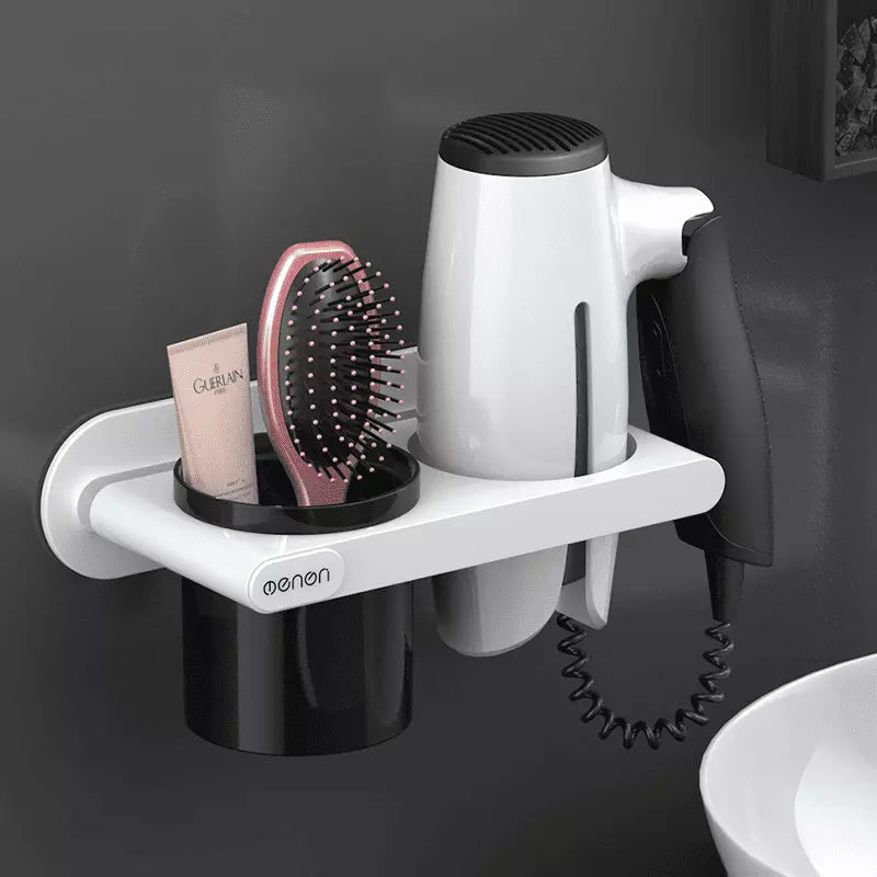 Suporte para Secador de Cabelo Suporte de Parede Casa & Coza