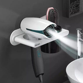 Suporte para Secador de Cabelo Suporte de Parede Casa & Coza