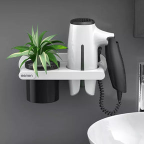 Suporte para Secador de Cabelo Suporte de Parede Casa & Coza