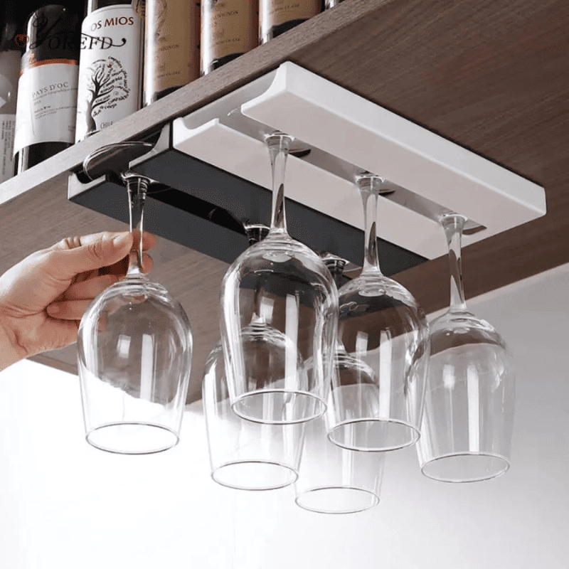 Suporte para Taça Suspenso Organizador Bar em Casa