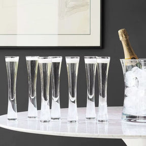 Taça de Champanhe Cristal Espumante Bar em Casa Casa & Coza