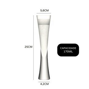 Taça de Champanhe Cristal Espumante Bar em Casa Casa & Coza