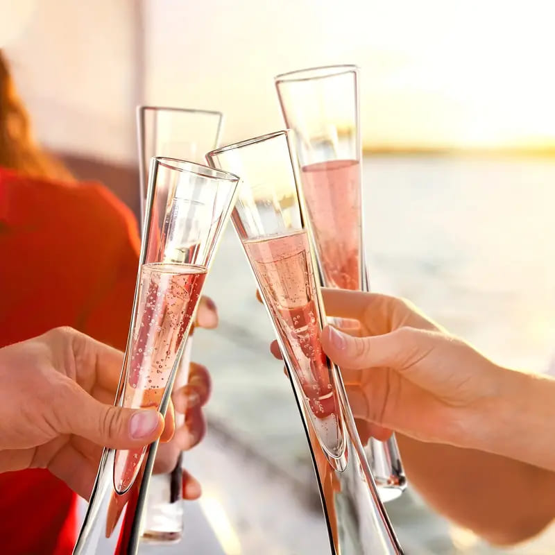 Taça de Champanhe Cristal Espumante Bar em Casa Casa & Coza