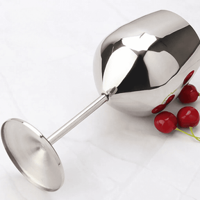 Taça de Vinho Colorida Inox Inquebrável Bar em Casa Casa & Coza