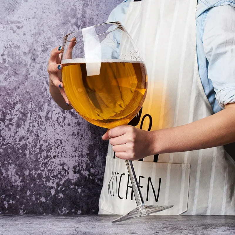 Taça de Vinho Cristal Gigante 3 Litros Bar em Casa Casa & Coza