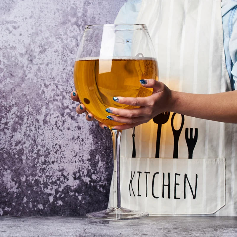Taça de Vinho Cristal Gigante 3 Litros Bar em Casa Casa & Coza