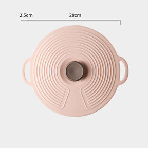 Tampa de Silicone Universal Dobrável para Micro-ondas Casa & Coza
