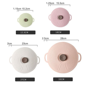 Tampa de Silicone Universal Dobrável para Micro-ondas Casa & Coza
