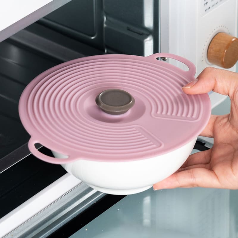 Tampa de Silicone Universal Dobrável para Micro-ondas Casa & Coza