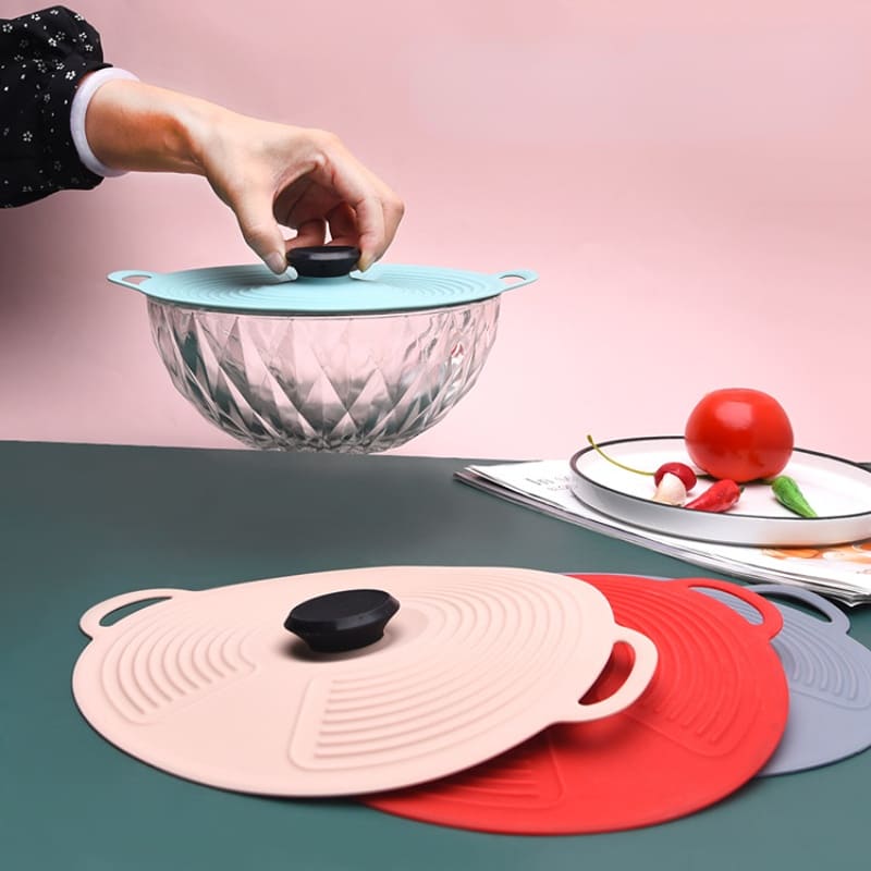 Tampa de Silicone Universal Dobrável para Micro-ondas Casa & Coza