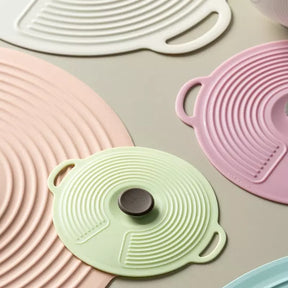 Tampa de Silicone Universal Dobrável para Micro-ondas Casa & Coza