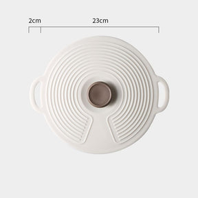Tampa de Silicone Universal Dobrável para Micro-ondas Casa & Coza