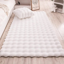 Tapete Para Sala Peludo Quarto Pelúcia Antiderrapante Casa & Coza
