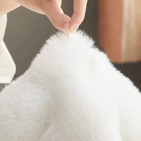 Tapete Para Sala Peludo Quarto Pelúcia Antiderrapante Casa & Coza