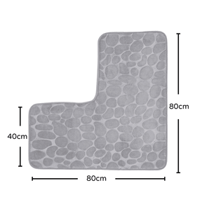 Tapete para Banheiro Antiderrapante Absorvente Canto Casa & Coza