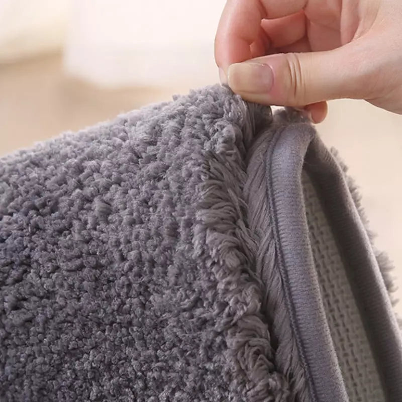 Tapete para Banheiro Felpudo Antiderrapante Absorvente Casa & Coza