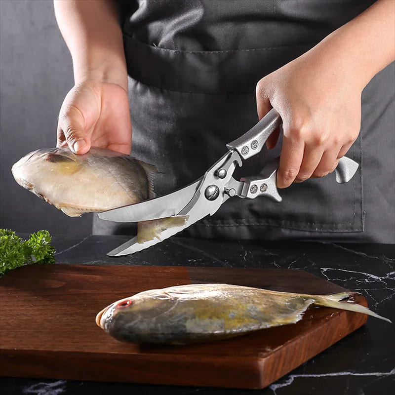 Tesoura de Cozinha Multiuso Inox Corta Tudo Casa & Coza