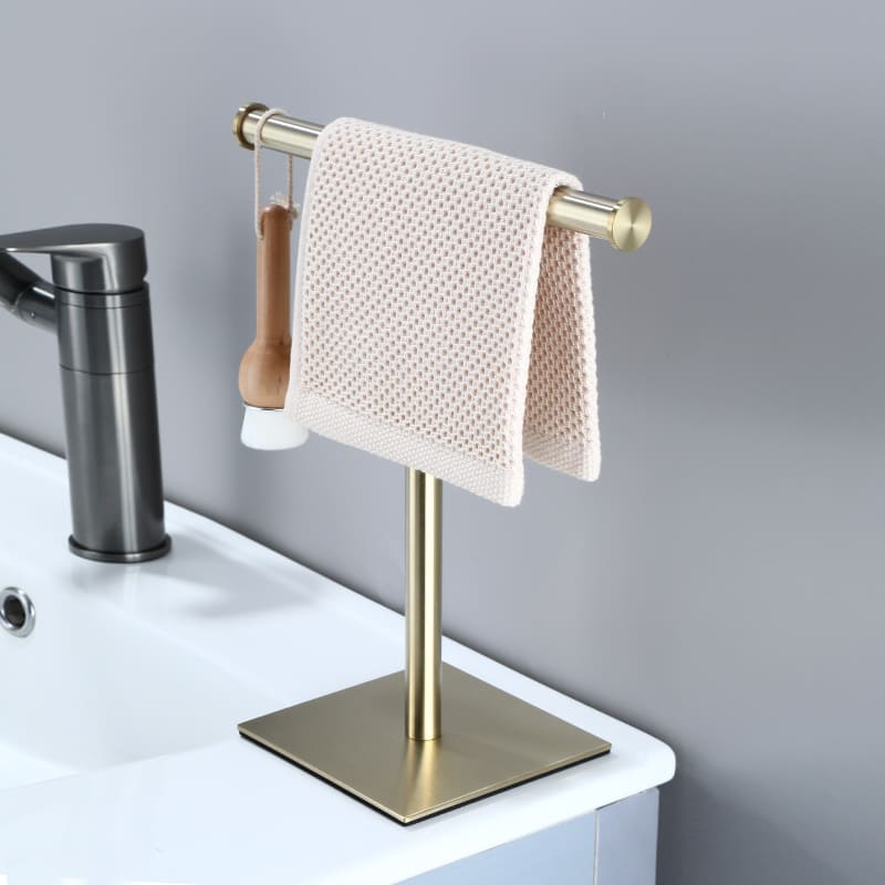 Toalheiro de Mesa Porta Toalha de Rosto Inox Casa & Coza