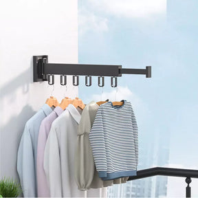 Varal Retrátil de Roupas de Parede Alumínio Casa & Coza