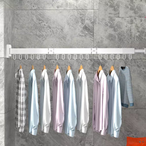 Varal Retrátil de Roupas de Parede Alumínio Casa & Coza