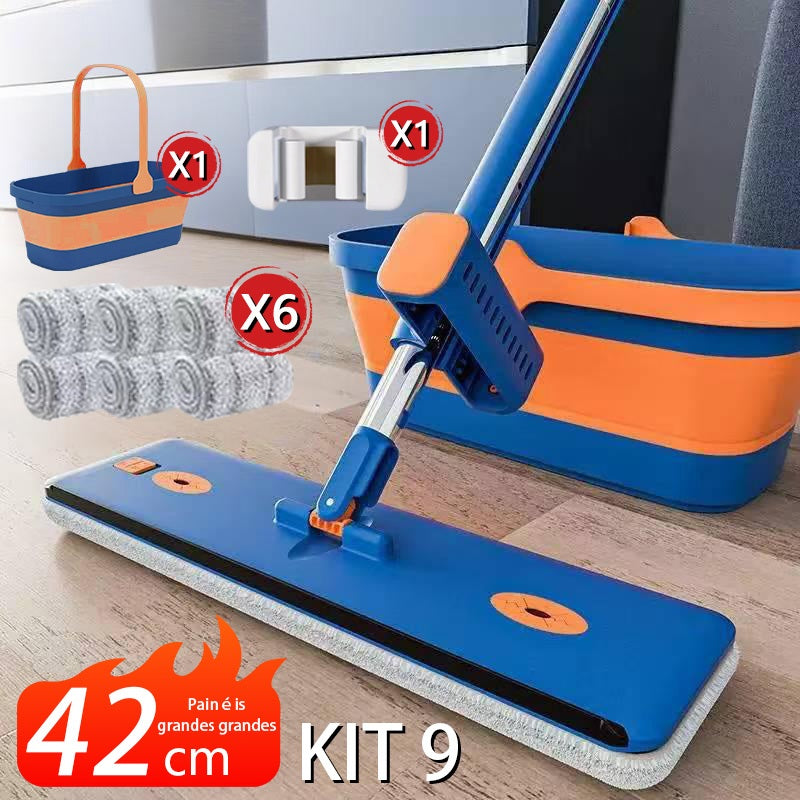 KIT 9 Esfregão Lazy Mop - Caza e Coza