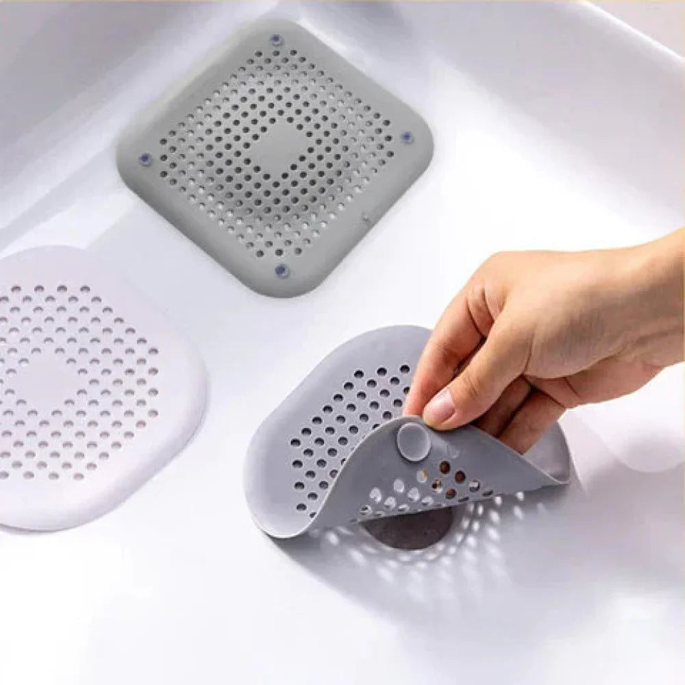 Kit de Filtros para Ralo de Silicone com Ventosas - Casa & Coza