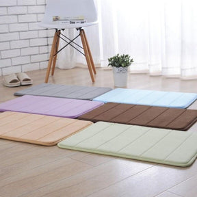 Kit 2 Tapete de Banheiro Antiderrapante Soft Macio Luxo 60x40 - Casa & Coza