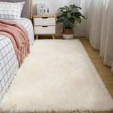 Tapete de Pelúcia para Quarto Antiderrapante - Casa & Coza