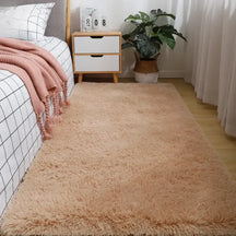 Tapete de Pelúcia para Quarto Antiderrapante - Casa & Coza