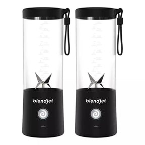 Kit 2 Mini Liquidificador Portátil - 6 Lâminas - Recarregável