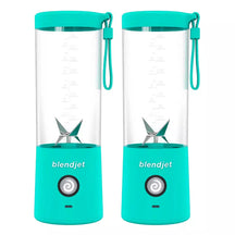 Kit 2 Mini Liquidificador Portátil - 6 Lâminas - Recarregável